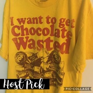 I Want to get Chocolate Wasted t-shirt medium